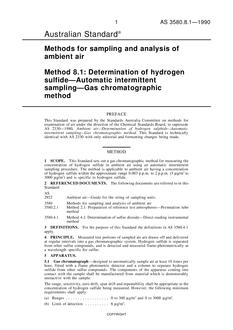 AS 3580.8.1 AS 3580.8.1