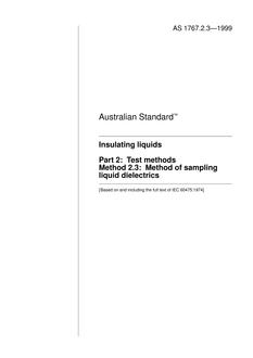 AS 1767.2.3 AS 1767.2.3