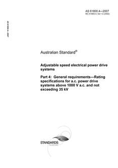 AS 61800.4 AS 61800.4