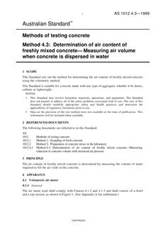 AS 1012.4.3-1999 AS 1012.4.3-1999