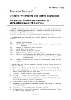 AS 1141.52-1995 AS 1141.52-1995