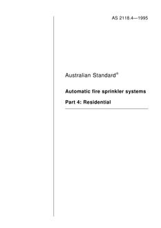 AS 2118.4-1995 AS 2118.4-1995