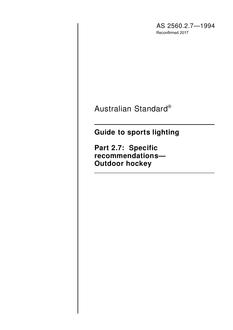 AS 2560.2.7-1994 AS 2560.2.7-1994