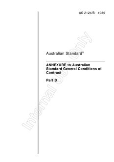 AS 2124 B-1986 AS 2124 B-1986