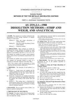 AS 2331.2.1-1980 AS 2331.2.1-1980