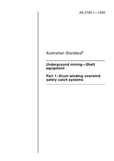 AS 3785.1-1990 AS 3785.1-1990