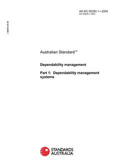 AS IEC 60300.1-2004 AS IEC 60300.1-2004