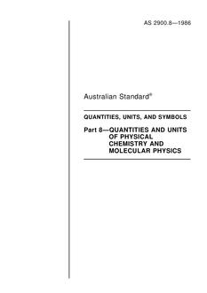 AS 2900.8-1986 AS 2900.8-1986