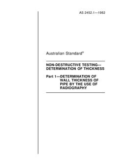 AS 2452.1-1982 AS 2452.1-1982