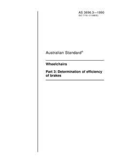 AS 3696.3-1990 AS 3696.3-1990