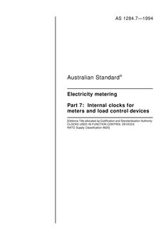 AS 1284.7-1994 AS 1284.7-1994