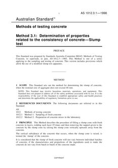 AS 1012.3.1-1998 AS 1012.3.1-1998