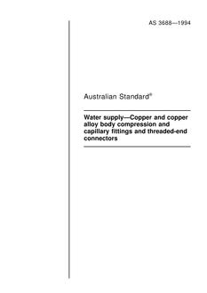 AS 3688-1994 AS 3688-1994