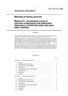 AS 1012.19-1988 AS 1012.19-1988