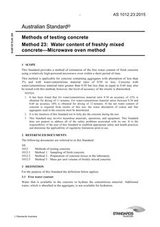 AS 1012.23 AS 1012.23