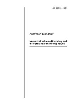 AS 2706-1984 AS 2706-1984