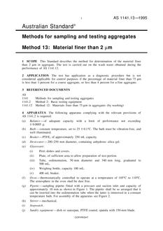 AS 1141.13-1995 AS 1141.13-1995