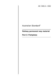 AS 1085.2-1993 AS 1085.2-1993