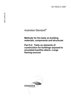 AS 1530.8.2-2007 AS 1530.8.2-2007