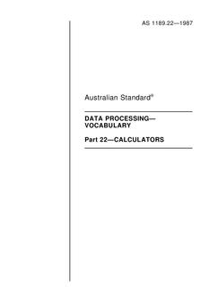 AS 1189.22 AS 1189.22