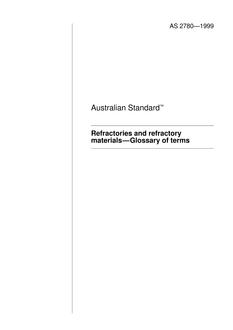 AS 2780-1999 AS 2780-1999