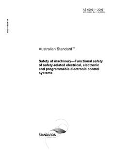 AS 62061-2006 AS 62061-2006