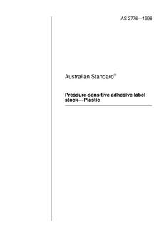 AS 2776-1998 AS 2776-1998
