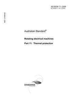 AS 60034.11 AS 60034.11