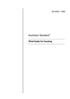 AS 4055-1992 AS 4055-1992