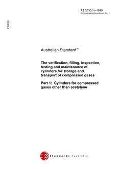 AS 2030.1-1999 AS 2030.1-1999