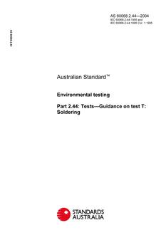 AS 60068.2.44 AS 60068.2.44