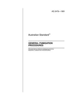 AS 2476-1981 AS 2476-1981