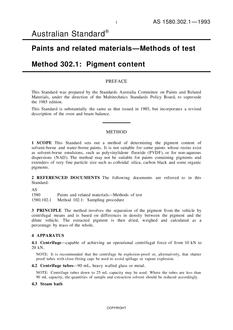 AS 1580.302.1-1993 AS 1580.302.1-1993