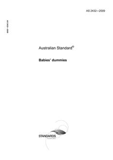 AS 2432-2009 AS 2432-2009