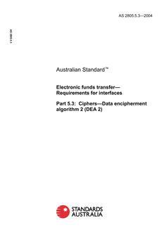 AS 2805.5.3 AS 2805.5.3