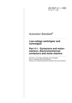 AS 3947.4.1-1995 AS 3947.4.1-1995
