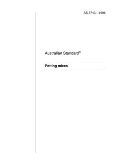 AS 3743-1996 AS 3743-1996