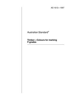AS 1613-1997 AS 1613-1997