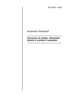 AS 4036-1992 AS 4036-1992