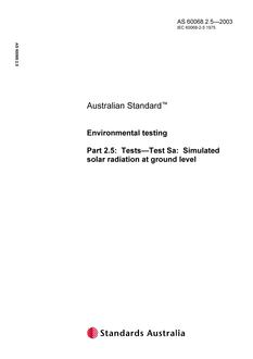 AS 60068.2.5 AS 60068.2.5