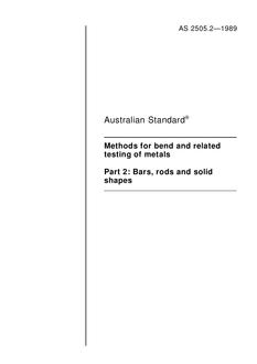 AS 2505.2-1989 AS 2505.2-1989