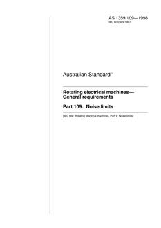 AS 1359.109-1998 AS 1359.109-1998