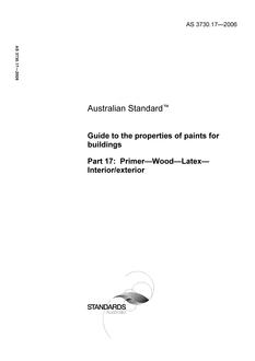 AS 3730.17 AS 3730.17