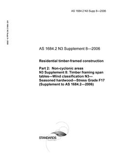 AS 1684.2 N3 SUPP 8-2006 AS 1684.2 N3 SUPP 8-2006