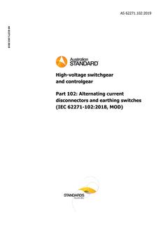 AS 62271.102 AS 62271.102