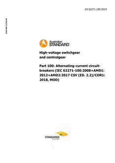 AS 62271.100 AS 62271.100