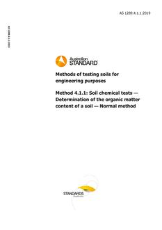 AS 1289.4.1.1 AS 1289.4.1.1