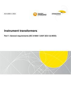 AS 61869.1 AS 61869.1