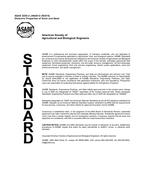 ASAE/ASABE D293.4 ASAE/ASABE D293.4