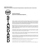 ASAE/ASABE EP260.5 ASAE/ASABE EP260.5